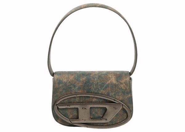 Diesel 1Dr Shoulder Bag Aqua Discount