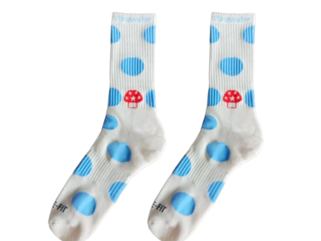 Stingwater - Polkadot Mushroom Aga Sock Hot on Sale